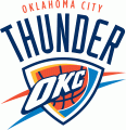 Oklahoma City Thunder 2008-2009 Pres Alternate Logo decal sticker