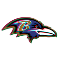 Phantom Baltimore Ravens logo Sticker Heat Transfer