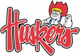 Nebraska Cornhuskers 1992-2003 Wordmark Logo decal sticker