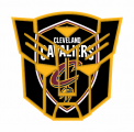Autobots Cleveland Cavaliers logo Sticker Heat Transfer