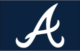 Atlanta Braves 2018-Pres Cap Logo 02 decal sticker