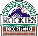 Colorado Rockies 1995-Pres Stadium Logo decal sticker