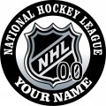 National Hockey League Customized Logo decal sticker