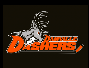 Danville Dashers 2014 15-Pres Alternate Logo decal sticker