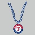 Texas Rangers Necklace logo decal sticker