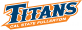 Cal State Fullerton Titans 2010-Pres Wordmark Logo 02 decal sticker