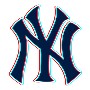 Phantom New York Yankees logo Sticker Heat Transfer