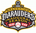 Bradenton Marauders 2010 Special Event Logo Sticker Heat Transfer