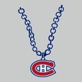 Montreal Canadiens Necklace logo Sticker Heat Transfer