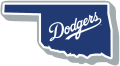 Oklahoma City Dodgers 2015-Pres Alternate Logo 8 decal sticker