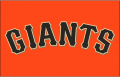 San Francisco Giants 2010-2013 Jersey Logo decal sticker
