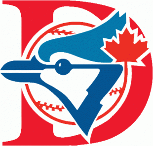 Dunedin Blue Jays 1994-1996 Primary Logo Sticker Heat Transfer