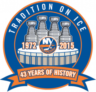 New York Islanders 2014 15 Stadium Logo decal sticker