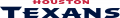 Houston Texans 2002-Pres Wordmark Logo 02 Sticker Heat Transfer