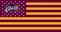 Cleveland Cavaliers Flag001 logo decal sticker