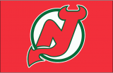 New Jersey Devils 1986 87-1991 92 Jersey Logo Sticker Heat Transfer