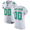 Miami Dolphins Custom Letter and Number Kits For White Jersey Material Vinyl