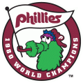 Philadelphia Phillies 1980 Champion Logo 01 Sticker Heat Transfer