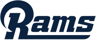 Los Angeles Rams 2016-Pres Wordmark Logo decal sticker