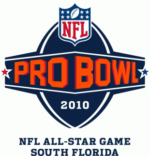Pro Bowl 2010 Logo Sticker Heat Transfer