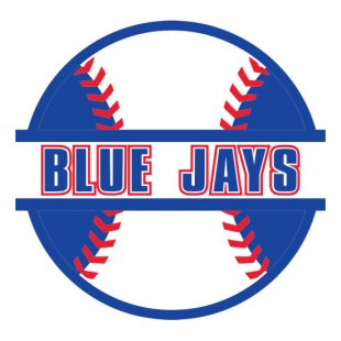 Baseball Toronto Blue Jays Logo Sticker Heat Transfer