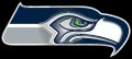 Seattle Seahawks Plastic Effect Logo Sticker Heat Transfer