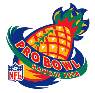Pro Bowl 1998 Logo Sticker Heat Transfer