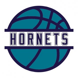 Basketball Charlotte Hornets Logo Sticker Heat Transfer