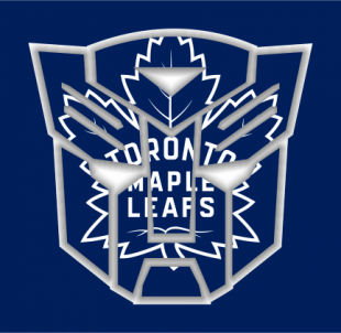 Autobots Toronto Maple Leafs logo decal sticker
