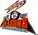 Salem-Keizer Volcanoes 2006 Anniversary Logo Sticker Heat Transfer