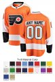 Philadelphia Flyers Custom Letter and Number Kits for Home Jersey Material Twill