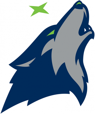 Minnesota Timberwolves 2017-2018 Pres Alternate Logo Sticker Heat Transfer