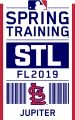 St.Louis Cardinals 2019 Event Logo Sticker Heat Transfer