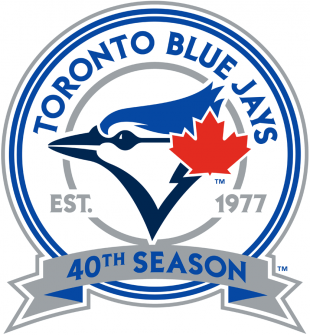 Toronto Blue Jays 2016 Anniversary Logo decal sticker