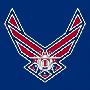 Airforce Texas Rangers Logo Sticker Heat Transfer