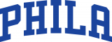 Philadelphia 76ers 2015-2016 Pres Jersey Logo Sticker Heat Transfer
