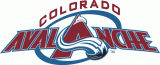 Colorado Avalanche 1995 96-1998 99 Wordmark Logo 02 decal sticker