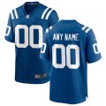 Indianapolis Colts Custom Letter and Number Kits For Royal Jersey Material Vinyl