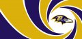007 Baltimore Ravens logo Sticker Heat Transfer