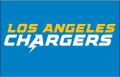 Los Angeles Chargers 2020-Pres Wordmark Logo 02 decal sticker
