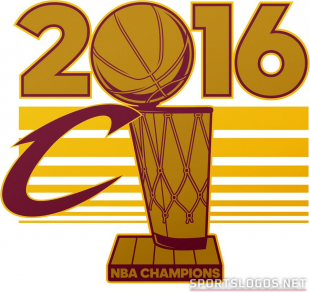 Cleveland Cavaliers 2015 16 Champion Logo decal sticker