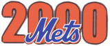 New York Mets 2000 Special Event Logo Sticker Heat Transfer