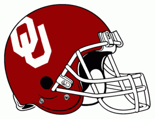 Oklahoma Sooners 1977-Pres Helmet decal sticker