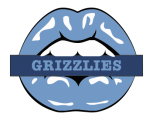 Memphis Grizzlies Lips Logo decal sticker