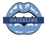 Memphis Grizzlies Lips Logo Sticker Heat Transfer