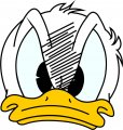 Donald Duck Logo 03 decal sticker