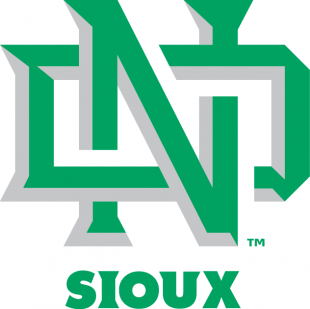 North Dakota Fighting Hawks 2012-2015 Alternate Logo 02 decal sticker