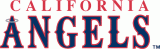 Los Angeles Angels 1993-1996 Wordmark Logo Sticker Heat Transfer