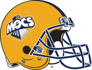 Chattanooga Mocs 2001-2007 Helmet Logo decal sticker