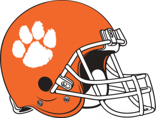 Clemson Tigers 1976 Helmet Logo decal sticker